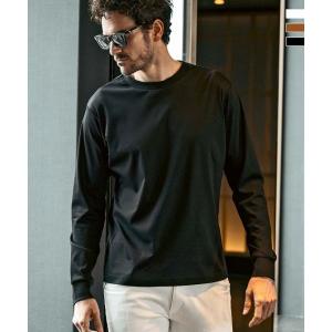 1PIU1UGUALE3 RELAX ウノピゥウノウグァーレトレ リラックスダブルシルケットベーシックロングTシャツ メンズ ウノピュウ ウノピュー