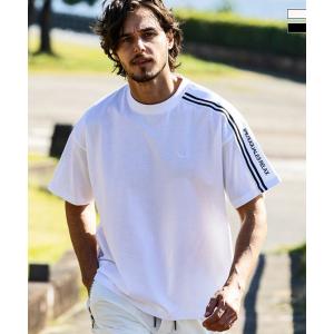 1PIU1UGUALE3 RELAX ウノピゥウノウグァーレトレ リラックス ジャージーラインTシャツ セットアップ 対応メンズ ウノピュウ ウノピュー