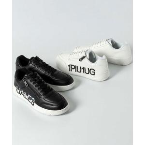 1PIU1UGUALE3 RELAX ウノピゥウノウグァーレトレ リラックス ロゴソールジップアップスニーカー メンズ ウェア ウノピュウ ウノピュー ウノピゥ 1piu1