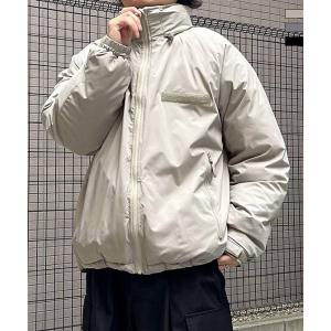 Confirm コンファーム 2way フード付き ビッグシルエット スタンドカラー エコダウン ファイバーダウン ミリタリージャケット ユニセックス