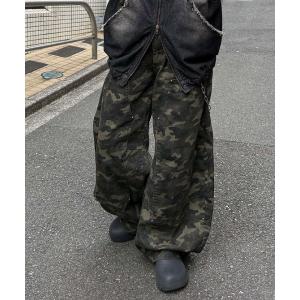 VI E DIT ワイドパンツ ジーンズ Needle Stud Random Tack Pants