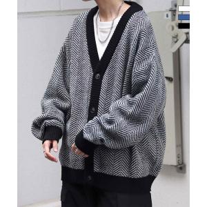 Confirm（コンファーム） カーディガン ビッグシルエット 柄アソート