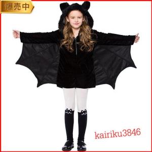 子供服 ハロウィン Halloween 万聖節 コスプレ コスチューム パーティー 仮装 レディース ワンピース妖精 舞台用 欧米風 イベント｜space8-st