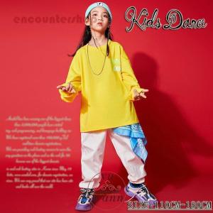 キッズ ダンス衣装 スカーフ ス 帽子 ズボン ...の商品画像
