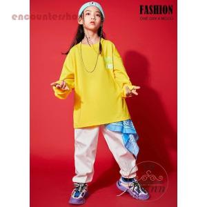 キッズ ダンス衣装 スカーフ ス 帽子 ズボン...の詳細画像2
