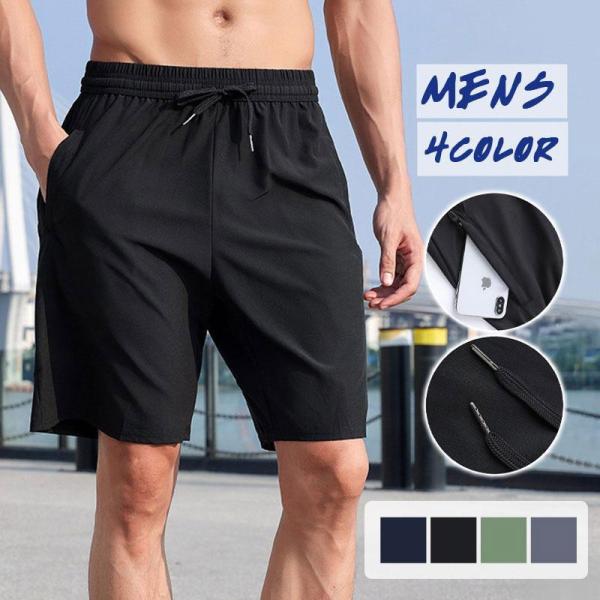 メンズ ハーフパンツ ショートパンツ ビーチパンツ 夏 ゆったり 涼しい 接触冷感 速乾 水着 スイ...