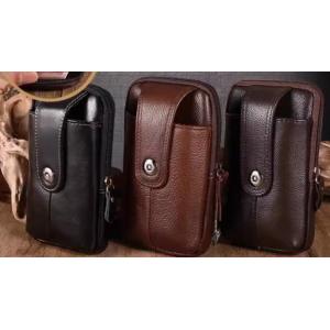 【値下げ】スマホバッグ ベルトポーチ  スマホポーチ スマホ入れ ヒップバッグ 仕事用 携帯収納 ウ...