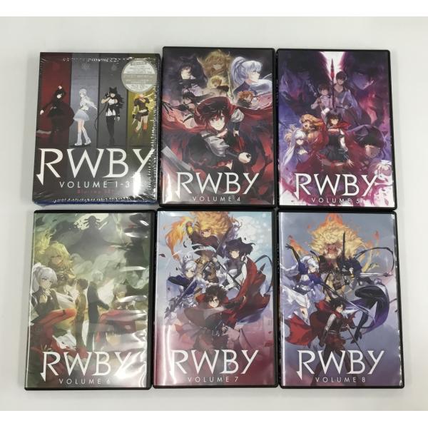 RWBY 全8巻セット VOLUME 1-3 Blu-ray SET + VOLUME 4-8