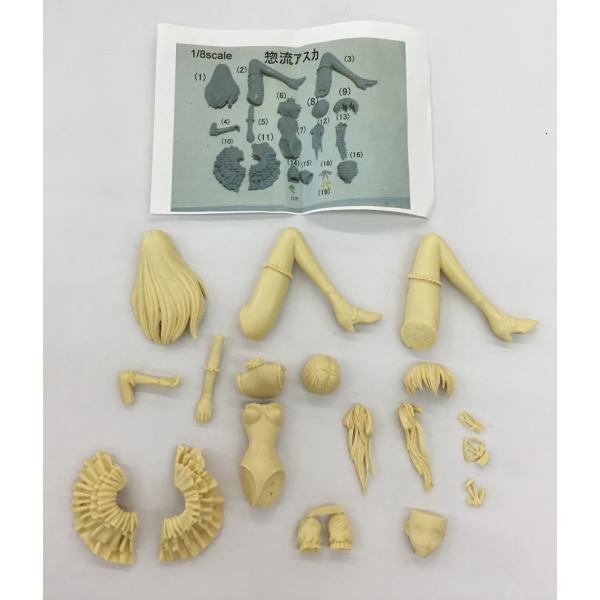 惣流アスカ 1/8scale レジンキャストキット ガレージキット 未組立 未使用品
