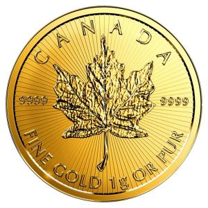 メイプル金貨 1g 2017年製 純金 24金 ゴールド ...