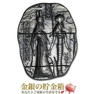 エジプト女神シルバーバー 2オンス 特製巾着袋付き 純銀