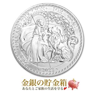 【新品】『ウナとライオン銀貨 1オンス 2022年製 クリアケース入り』セントヘレナ発行｜spacein