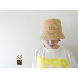 shs ラフィアのバケットハット(108285)