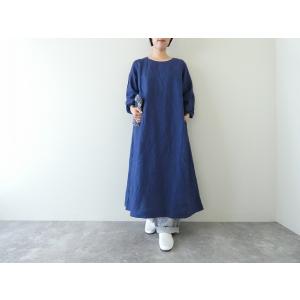 ichiAntiquite's(イチアンティークス) インディゴリネンドレス(1100315)