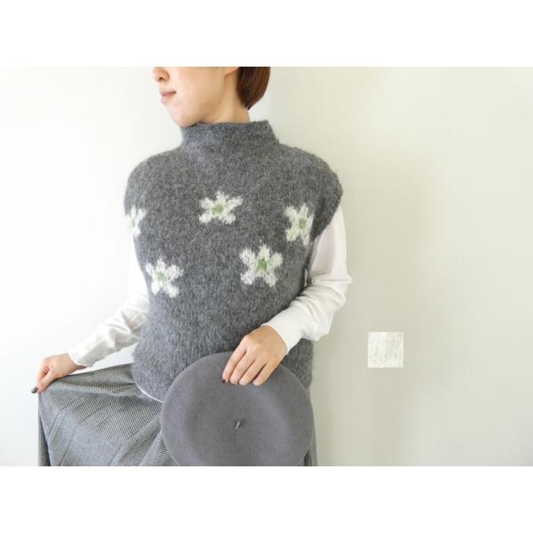 ichiAntiquite's(イチアンティークス) PERU HAND KNIT VEST ペルー...