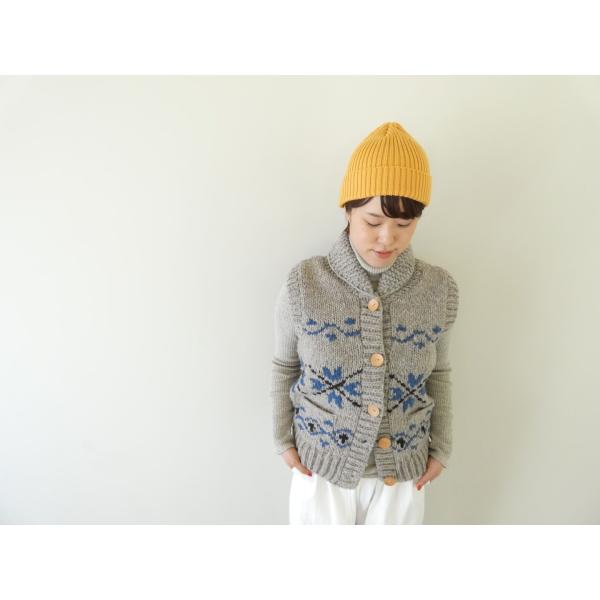 ichiAntiquite's(イチアンティークス) PERU HAND KNIT VEST ペルー...