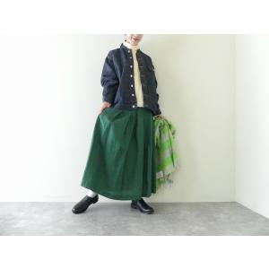 Hands　of　creation(ハンズオブクリエイション) 11ozリネンデニムバンドカラーGジ...