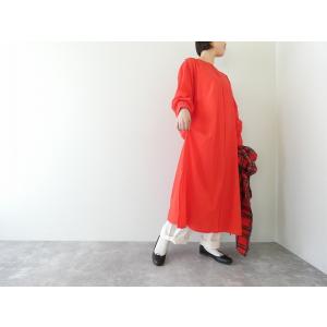 yuni(ユニ イズ ライク ア フラワー トゥー ミー) キュプラリサイクルコットンタックワンピー...