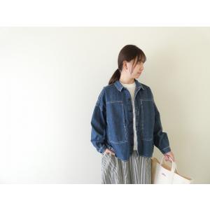 D.M.G.(ディーエムジー) プリズナーデニムシャツジャケット(18-632E)