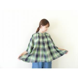 ichi(イチ) マドラスチェックシャツ(251008)