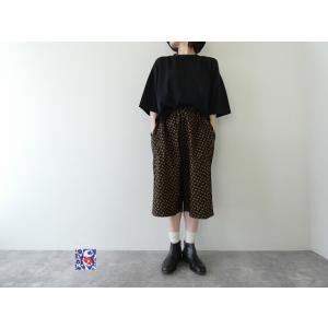 homspun(ホームスパン) ダンプ小花プリントハーフパンツ(251-3394)