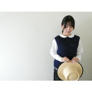 homspun(ホームスパン) モヘアプルオーバーベスト(252-7926)