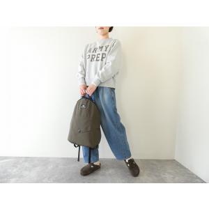 SOUFFLE 裏起毛 ARMY スウェット(25HB-CRL2A)