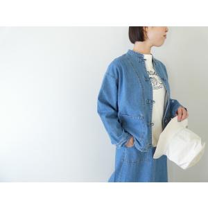 PAR ICI(パーリッシィ) 8.5ozライトオンスデニムチャイナボタンジャケット(50-01-J...