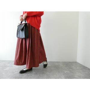 NATURAL LAUNDRY(ナチュラルランドリー) タータンチェックスカート(7254S002)