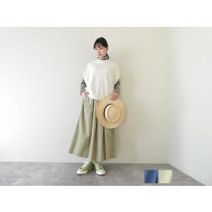 l’atelier du savon(アトリエドゥサボン) 21Wシャツコールタックスカート(73-...