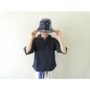 Blue Lake Market(ブルーレイクマーケット) ヴィンテージポプリン4.5ozデニムドロ...