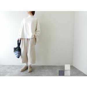 BLUE LAKE MARKET(ブルーレイクマーケット) AZUMA裏毛サイドスリットプルオーバー...