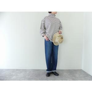 KAPITAL(キャピタル) ボーダー天竺ガンジーロンT(EK-1470LCA)