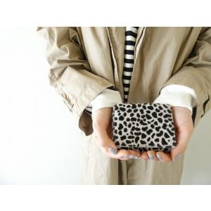 FEU DUN PHARE(フゥーダンファール) ハラコ3つ折り財布(F54158-36)