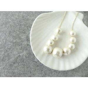 H(ホーク) コットンパールネックレス(H5394)