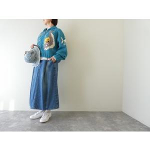 KAPITAL(キャピタル) ハンドニット PECKISH TROUT ZIPボレロ(K2511KN...