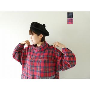 快晴堂(かいせいどう) Girl'sタータンチェック/リラクシンWork アルピーノ・スタンドヤッケ...