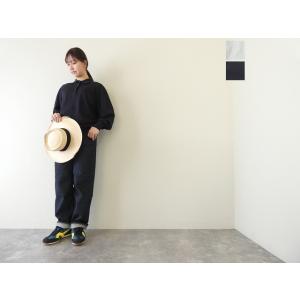 MidiUmi(ミディウミ) ワイドニットポロ(1-720149)