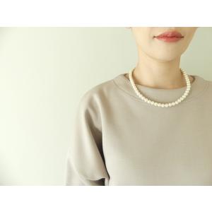 ガラスパールネックレス(MOO-100)