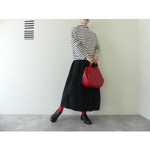 ORCIVAL(オーシバル) モックネックボーダープルオーバーニット(OR-D0113CRA)