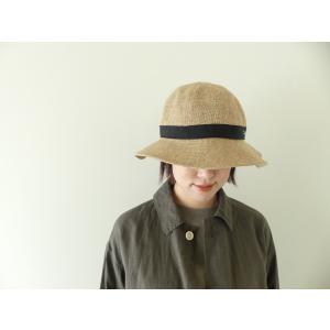 ORCIVAL(オーシバル) ラフィアライクナチュラルHAT(OR-H0281RFG)