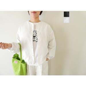 prit(プリット) ポリエステルコットンサッカー×コットンナイロンタフタリバーシブルノーカラーブル...