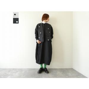 【SALE】prit(プリット) ランダムドットプリント×リサイクルエアリークロスリバーシブルベスト...