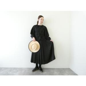PK スモック刺繍フラットカラーブラウス(SN2631018)