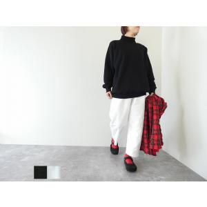 sabbatum(サバタム) サイドパネルリブタートルプルオーバー(SA-36302)