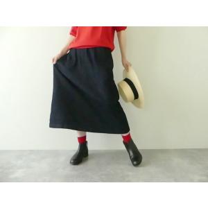 SARAHWEAR(サラウェア) インディゴデニムペインタースカート(C21741)