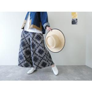 SARAHWEAR(サラウェア) バンダナ柄のワイドパンツ(C30562)