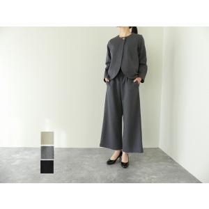 SARAHWEAR(サラウェア) ポンチワイドパンツ(C91088)