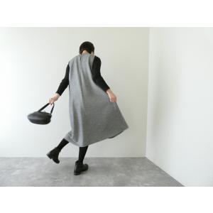 STAMP AND DIARY(スタンプアンドダイアリー) ウールチドリチェックAラインフレアワンピ...