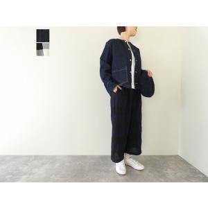 SSC ブロックチェックワイドパンツ(SSC825483)